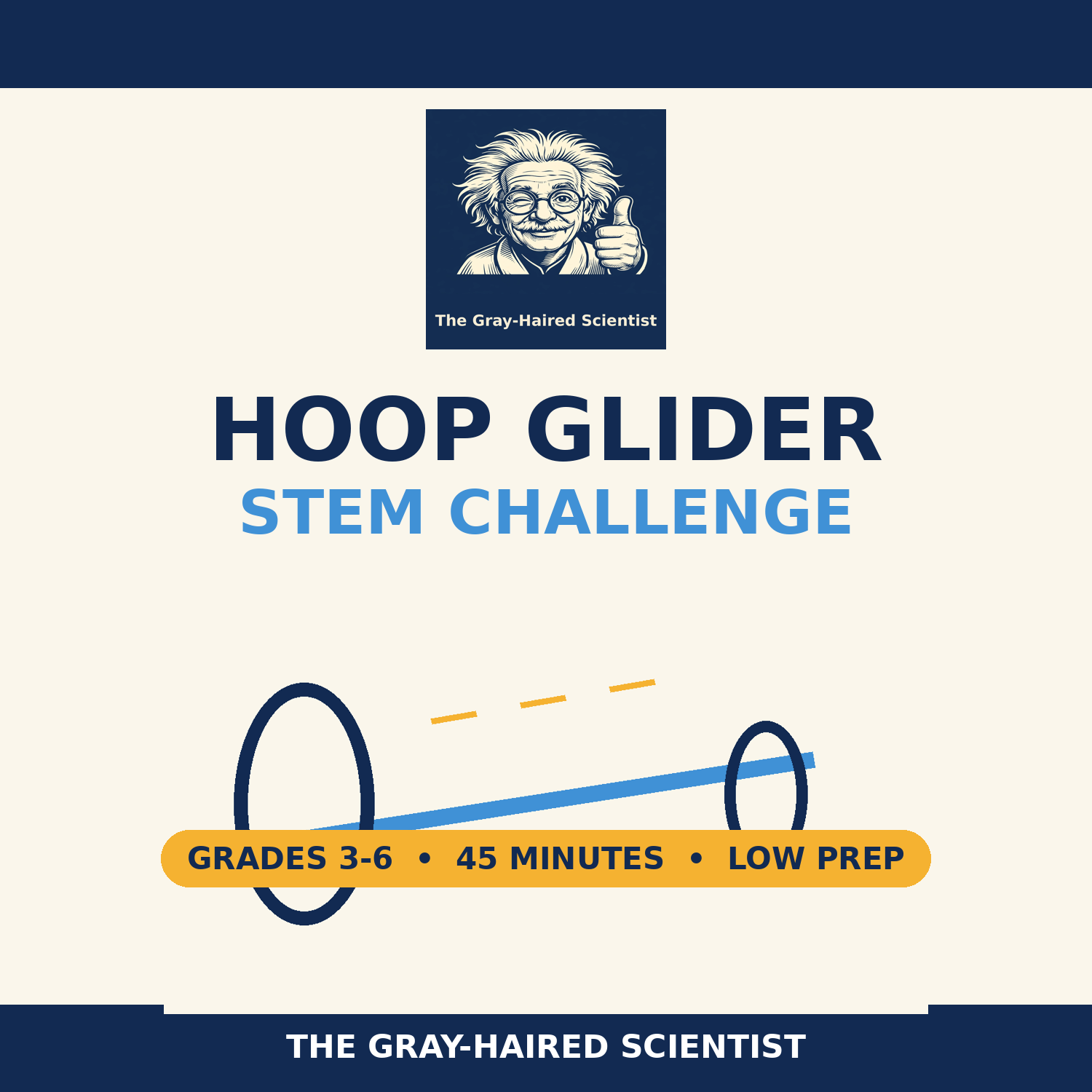 Cover of Hoop Glider STEM Challenge